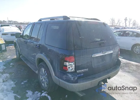 2007 Ford Explorer Eddie Bauer из США, поврежденный, VIN 1FMEU74867UB80909